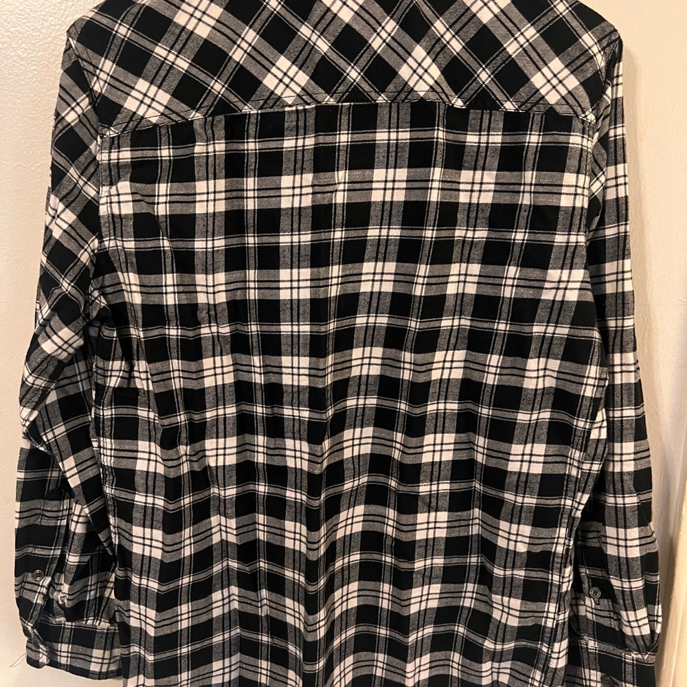 Diesel Monochrome Checkered Men's Shirt - Picture 3 of 3